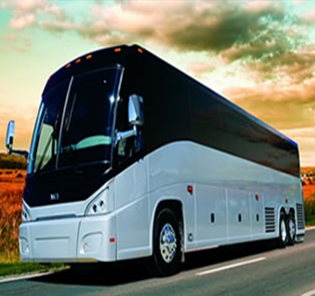 Charter bus rental in Ft Worth